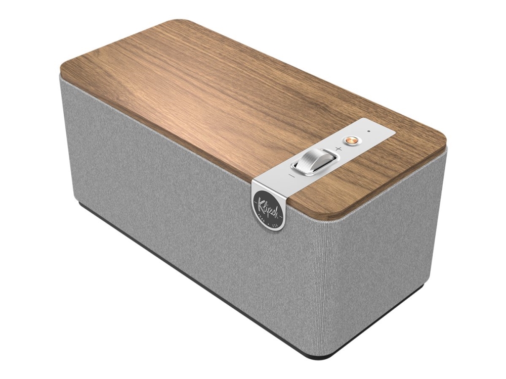 Klipsch The One Plus - Heritage Wireless Series - Højttaler - 2.1-Kanal - Trådløs - Bluetooth - App-Kontrolleret - 60 Watt - Valnød