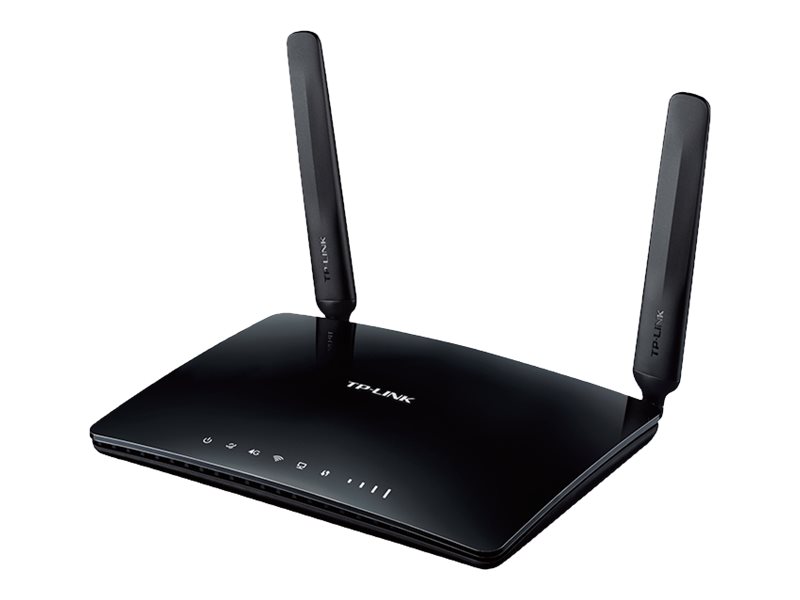Tp-Link 300Mbit/S-Wlan-Router Mit 4G/Lte, Wi-Fi 4 (802.11N), Einzelband (2,4Ghz), Eingebauter Ethernet-Anschluss, 3G, Schwarz, Tabletop-Router