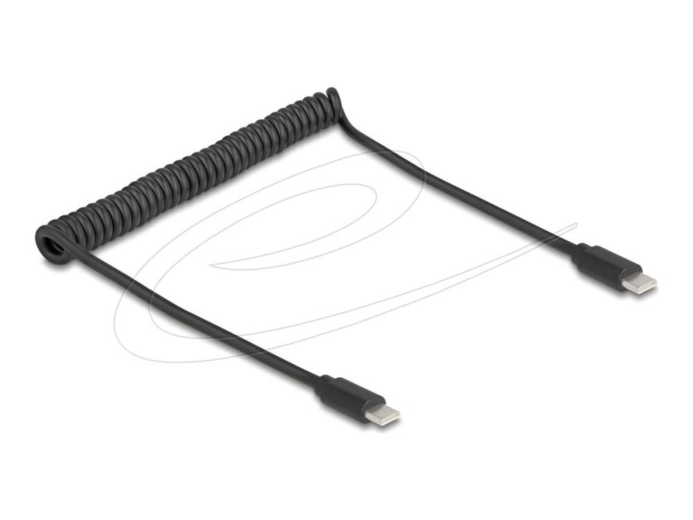 Delock 90369, 0,75 M, Usb C, Usb C, Usb 2.0, 480 Gbit/S, Schwarz