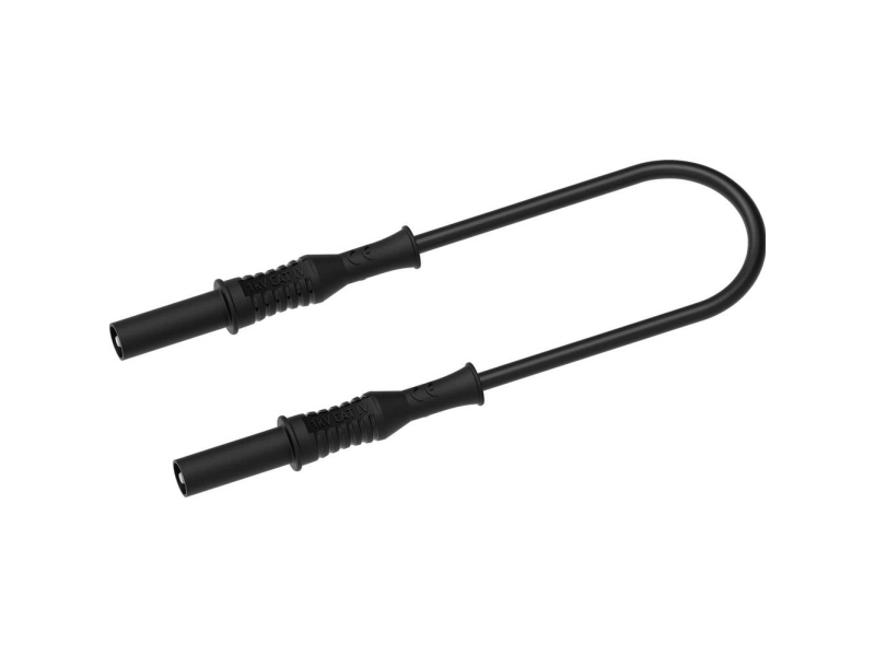 Electro PJP 2317-IECIV-CD1-100N Testijohto Pistokeliitäntä 4 mm 1 m Musta 1 kpl 1 kpl
