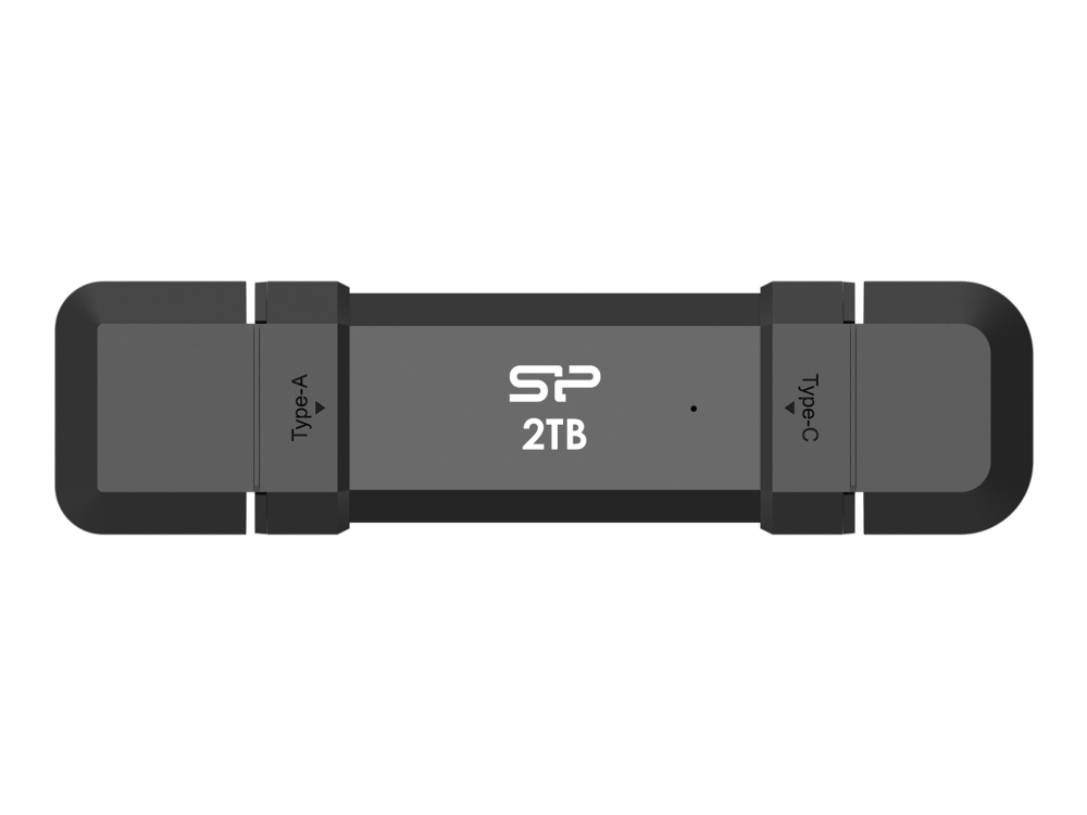 Silicon Power Marvel Xtreme Ds72 - Usb Flashdrive - 500 Gb - Usb 3.1 Gen 2 / Usb-C 3.2 Gen 2 - Guld
