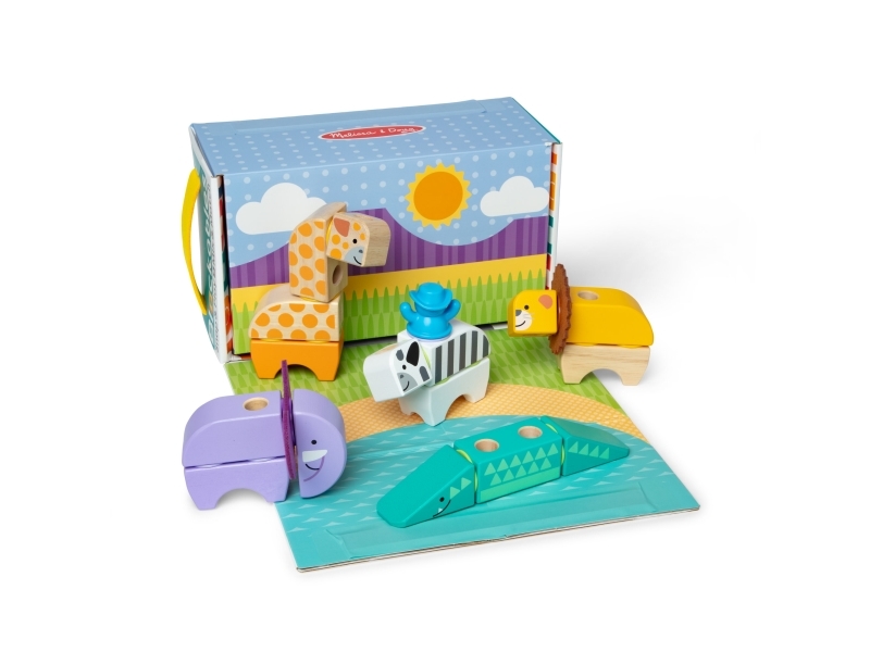 Spin Master SPIN Mellisa_Doug puupalikat.Animal.Safar.6074903