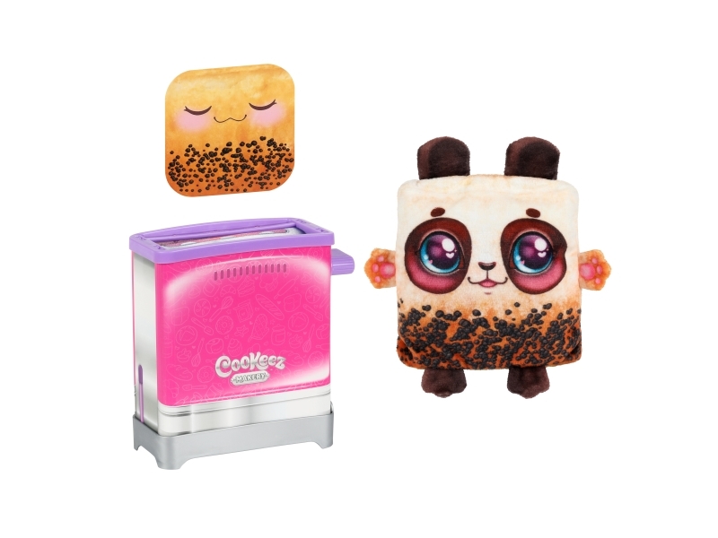 Moose Toys Cookeez Makery Toasty Treatz - Babydukke, rosa