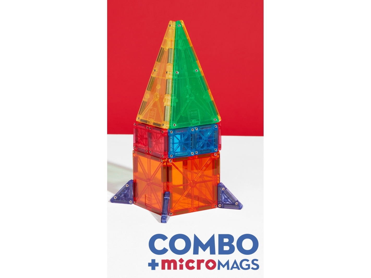 Magna-Tiles Micromags Kombi 62 Stk