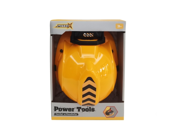 Liniex Power X - Bauhelm Mit Tragbarer Kopflampe (20354)