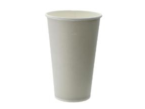 Kaffeetasse Karton Ø90xh135cm 40Cl 16Oz Nordic Ecolabelled Single Wall Weiß Catersource,20 Ps X 44 Pcs/Crt