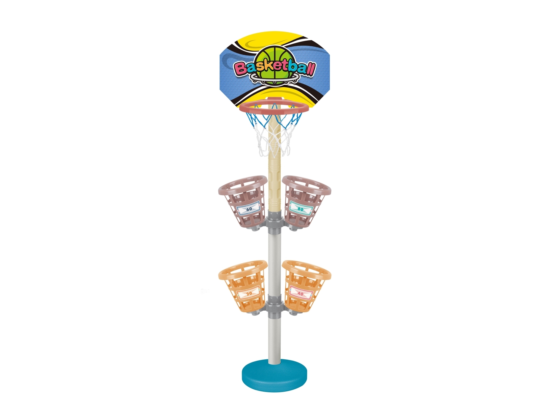 Nenurodyta_V Outdoor Game Basketball Set Jb5036e