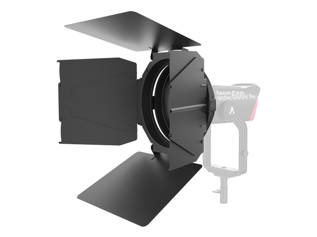 Aputure APA0191A30, Stalddør, Sort, 1 stk, 2,64 kg, F10 Fresnel, 406,8 mm