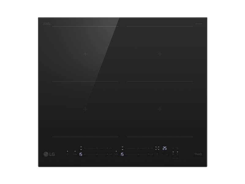 LG CBIZ2437B, Musta, Sisäänrakennettava, 59 cm, Vyöhykeinduktiokeittotaso, Keraaminen, 4 vyöhykettä (vyöhykkeitä)