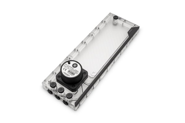 Ek Water Blocks 3831109880739, Reservoir, Epdm, Polyphenylene Sulfide (Pps), Stainless Steel, Transparent, D-Rgb Connector 3-Pin 5V Digital Led Heade