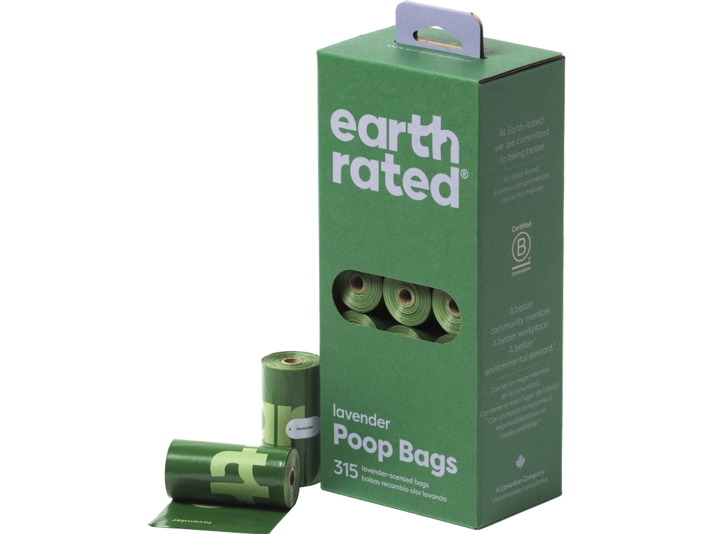 Earth Rated 315 Eco-Friendly Poser I 21 Ruller, Lavendel