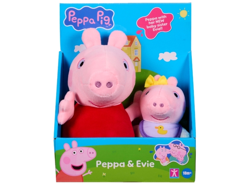 Peppa Plüsch 2Pk
