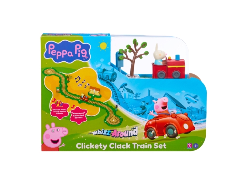 PEPPA WHIZZ AROUND CLICKETY CLACK TRAIN | Sport, lek och fritid - Leksaker och spel | GameStuff