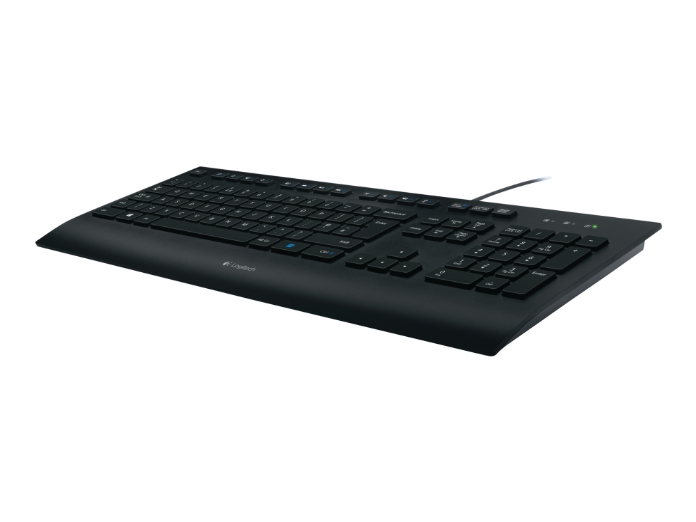 Logitech K280e - Tangentbord - USB - tysk - svart | Datortillbehör - Möss & Tangentbord - Tangentbord | GameStuff