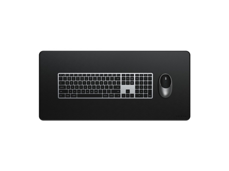 Satechi Premium Vegan Leather Desk Pad - Enhanced Versatility And Protection - Black