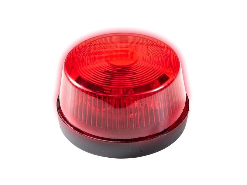 Rødt blink med sirene lyd | Leksaker - Rollek - Kostym tillbehör | GameStuff