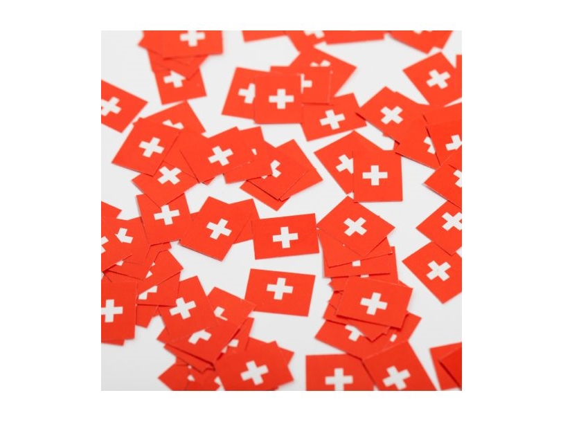 Flaggkonfetti Schweiz | N - A | GameStuff