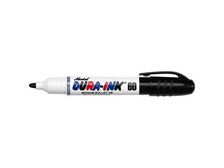 Markal DURA-INK60 marker, sort, 3 mm