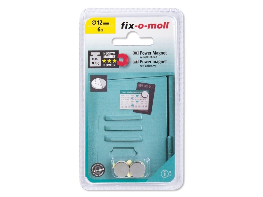 Magnet Disc Sticky 3562816 6Pcs