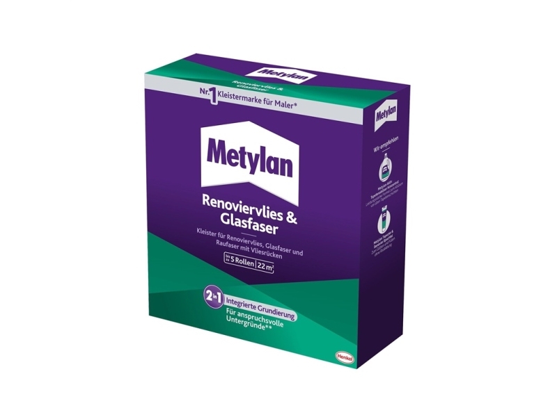 Glass-Based Wallpaper Glue Metylan Renofleece, 0.5 Kg