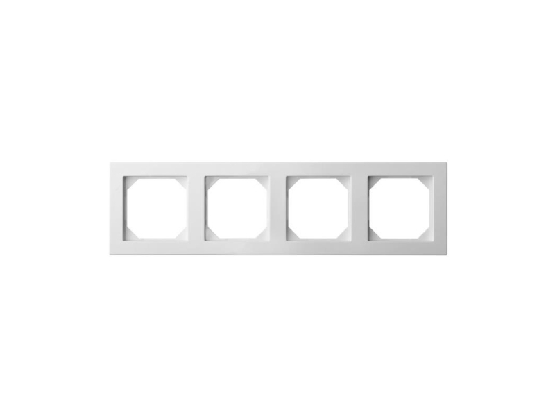 Liregus Rahmen Epsilon Slim 14-145-04 Weiß