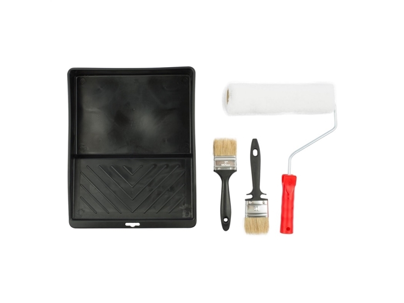 Wera værktøjssæt SET TRAY: 2 børster og rulle 23 cm OKKO