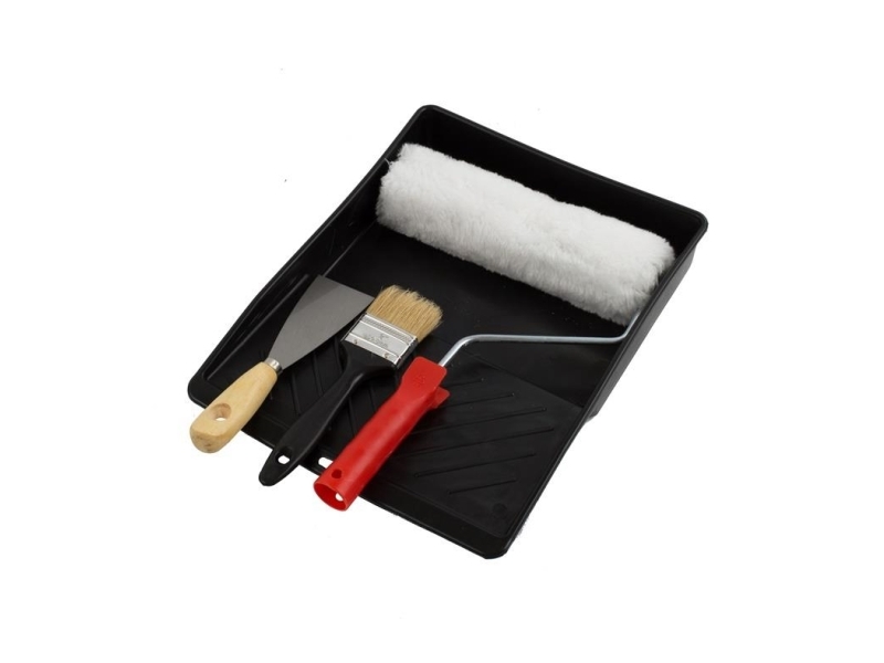 Set,Tray, Brush, Roller+Handle,Spat Okko