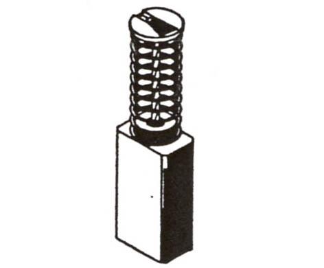 CoreParts kulbørster 30-06-004-H2, 2 stk