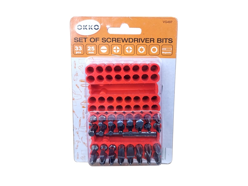 Okko 33Pc Screwdriver Bits Set