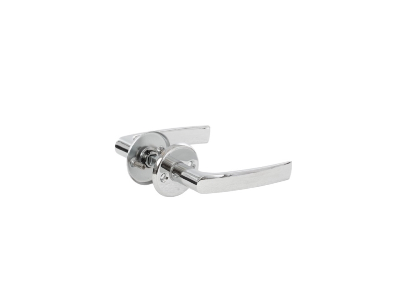 Okko håndtag på rosette 16/006 Cp aluminium