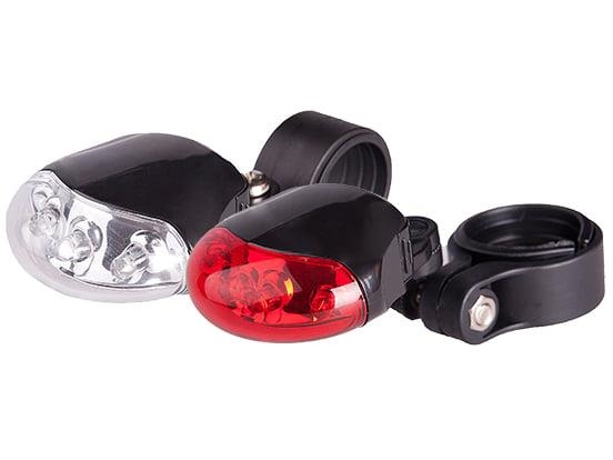 Set Of Bicycle Lights Fd-55 Outliner