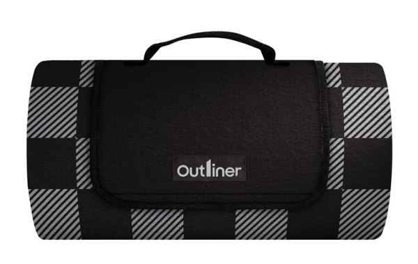Camping Mat Outliner, Black, 150 X 130 Cm