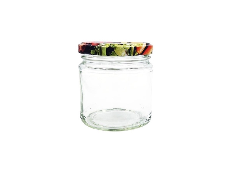 JAR 210 ml med låg 66 mm, 6 stk