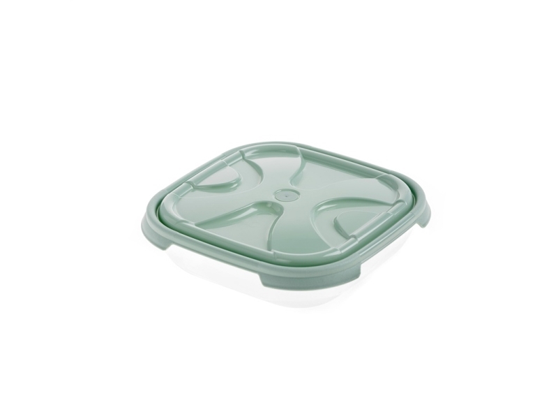 Food Container Square Nordic Green 0.55L