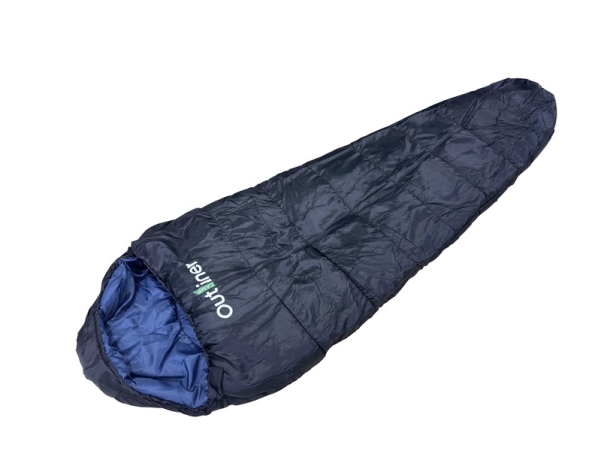 Schlafsack Outliner, Blau, Rechts, 230 Cm