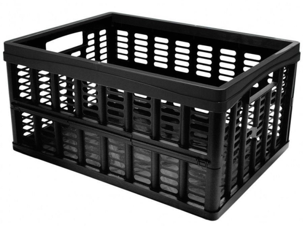 Plast Team Taitettava kori musta 12450800 38l Plast Team Plast Team