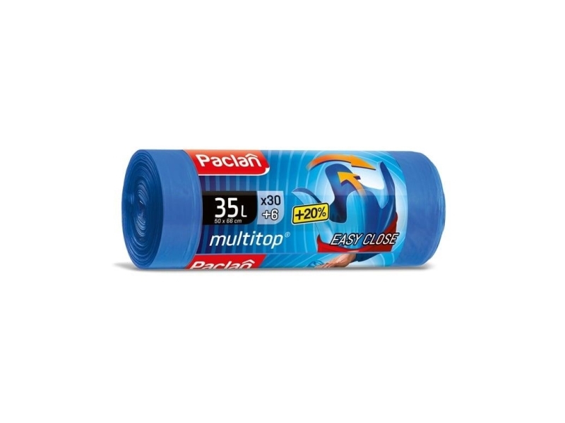 Paclan - Abfallsäcke Multitop Palcan 35L 30 Packungen - Corporate Shopping - 134400