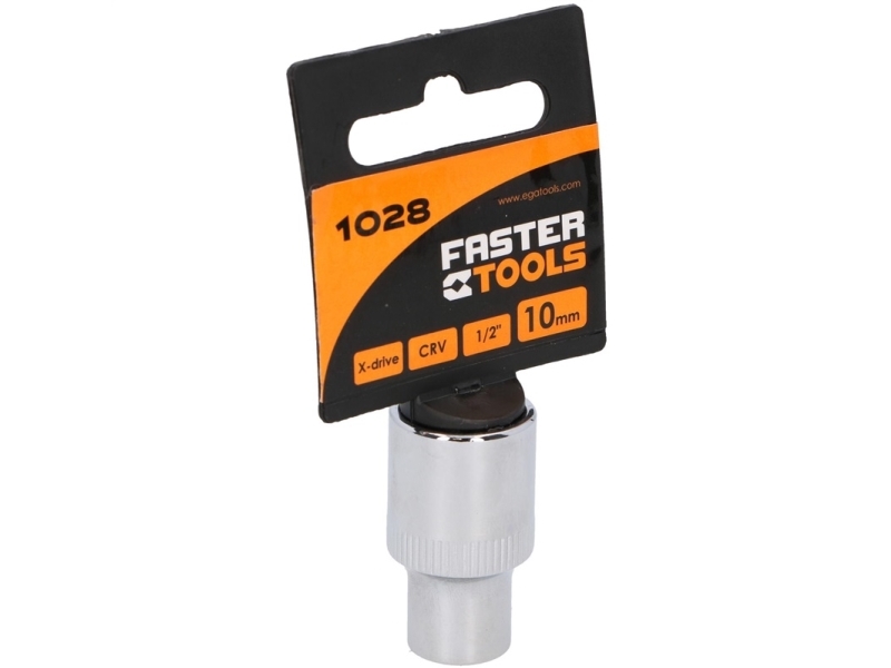 Faster Tools Faster Tools Sechskant-Einsätze 1/2" 10 Eine Größe