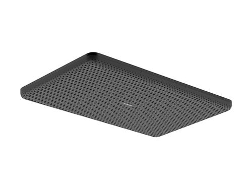 Hansgrohe Raindance Alive Q hovedbruser, 34,3x21,4 cm, vandsparende, børstet sort krom