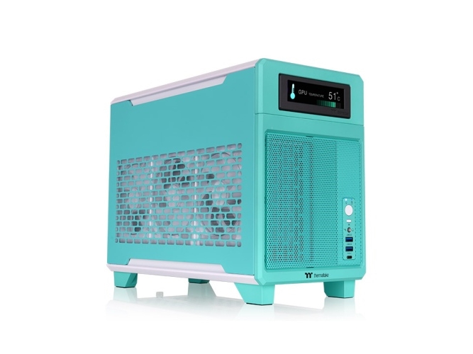 Thermaltake Tr100, Mini Tower, Pc, Mintfarve, Micro Atx, Stål, 6,8 Cm