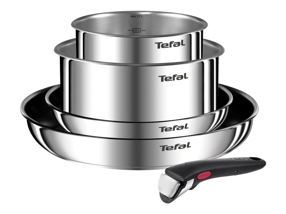 Tefal Ingenio Emotion L897S574 - Matlagningssats - 4 artiklar - nonstick-beläggning | Köksutrustning - Grytor & pannor - Grytset | GameStuff