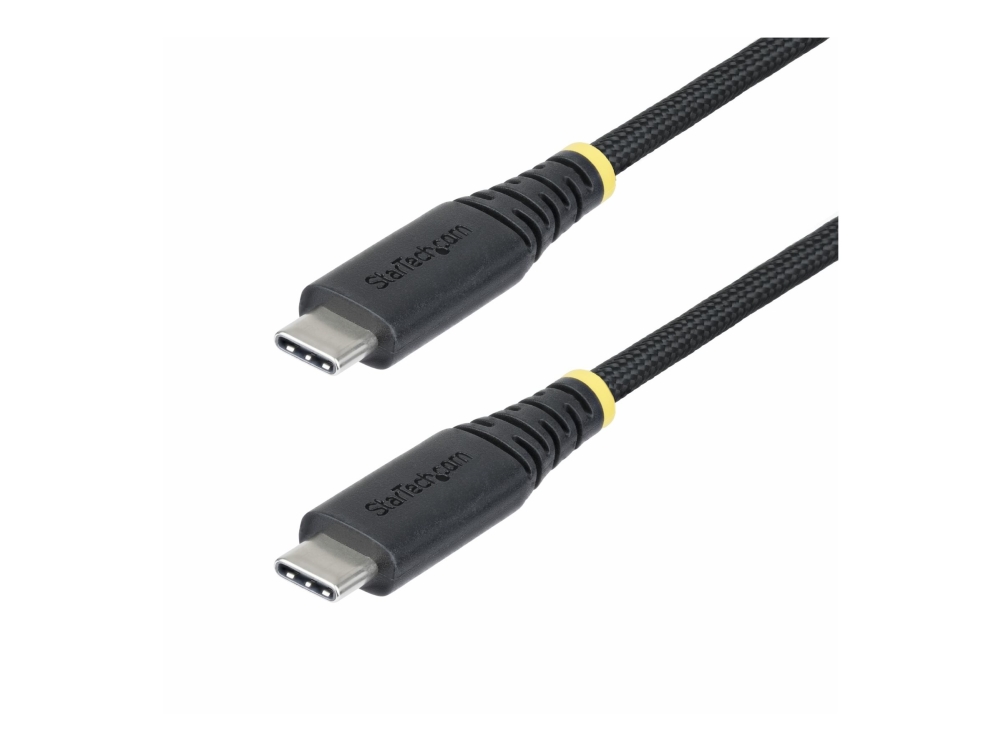Startech.Com 1M Usb-C-Ladekabel, 240W, Silikonmantel Mit Litze - Usb-Kabel - 24-Poliger Usb-C (Stecker) An 24-Poligen Usb-C (Stecker) - Usb 2.0 - 48V