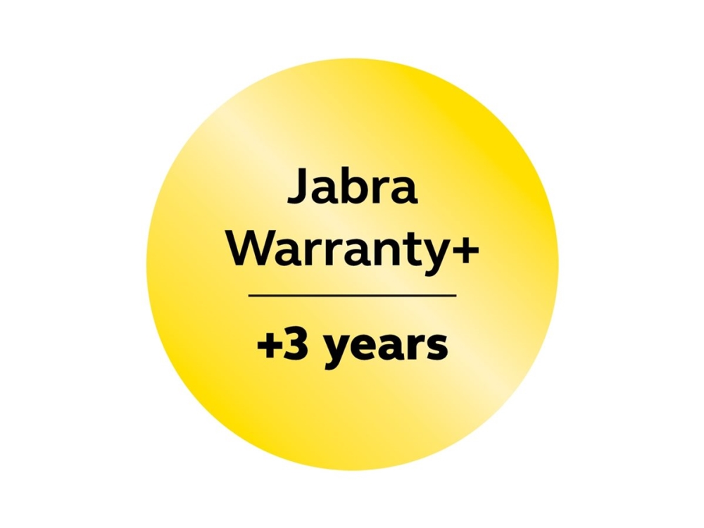 Jabra Warranty+ - Support opgradering - forlænget garanti - 3 år (fra udstyrets oprindelig købsdato) - for PanaCast 50