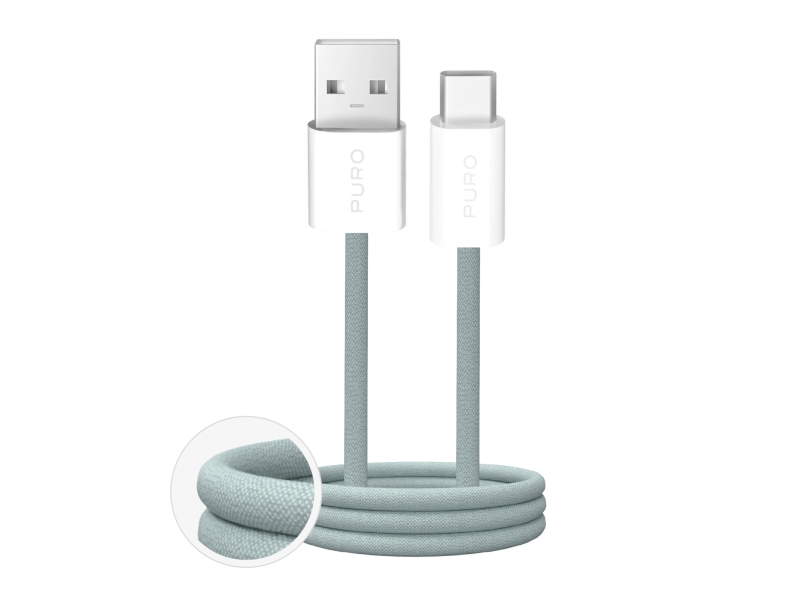 Usb-Kabel Puro Usb-A - Usb-C 1,5 M Grøn