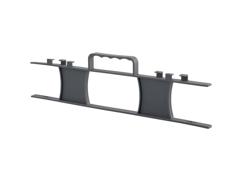 Sygonix Kabeltragehilfe Sy-6797956 Grau 1 St. (Sy-6797956)