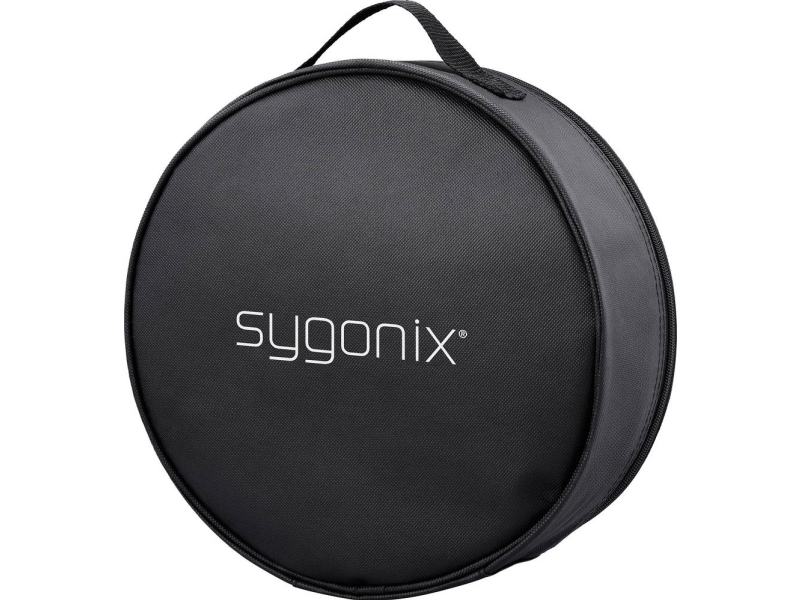 Sygonix SY-6797958 Strøm Kabellomme Sort