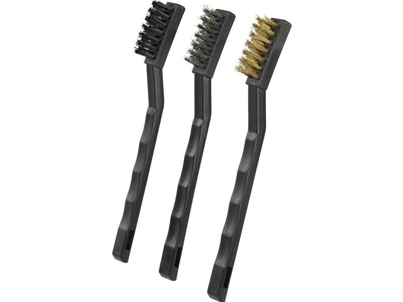 Toolcraft Trådbørste Rustfrit Stål, Nylon, Messing 170 Mm 1 Set