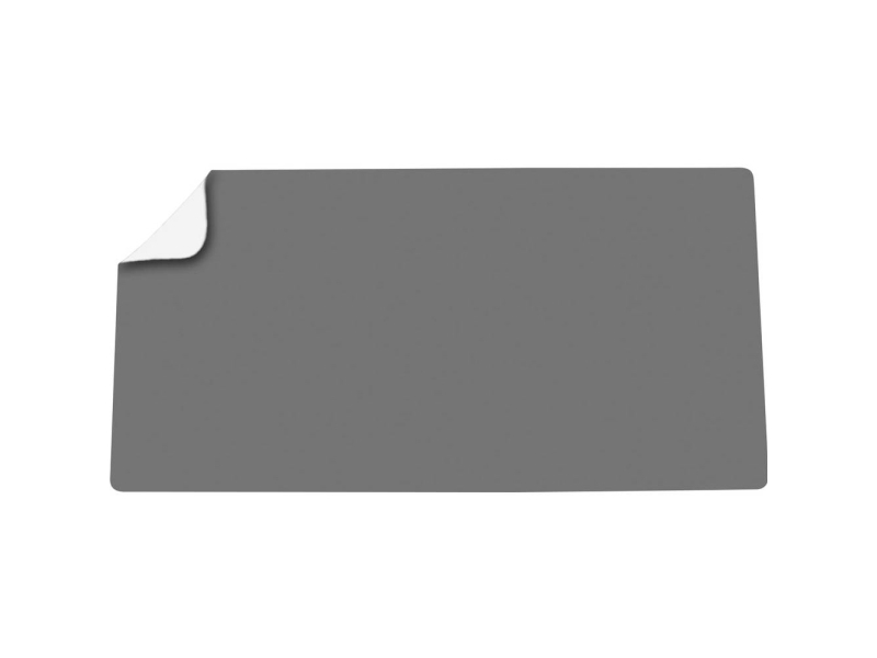 Deflecto Doppelseitig Schreibtischunterlage 80,0 X 40,0 Cm Weiß/Grau