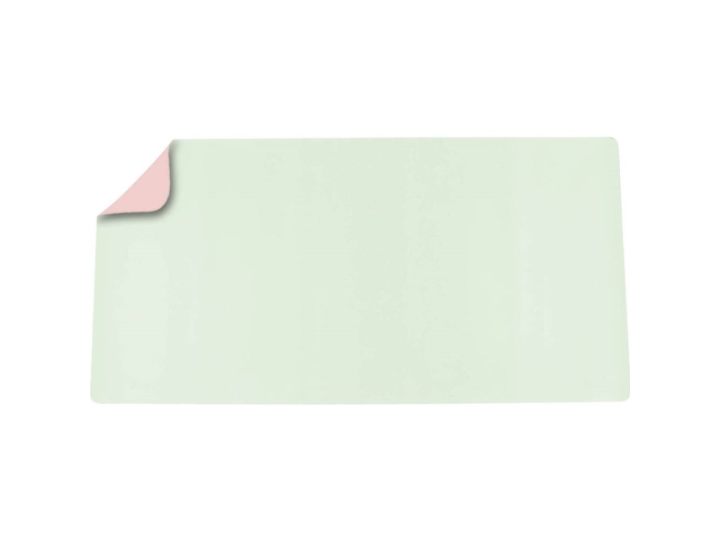 Deflecto Doppelseitig Schreibtischunterlage 120,0 X 60,0 Cm Grün/Rosa
