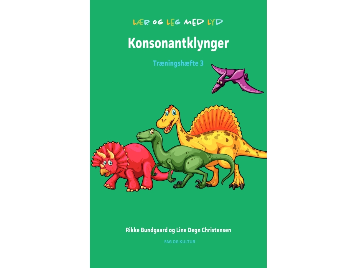 Konsonantencluster | Rikke Bundgaard Und Line Degn Christensen | Sprache: Dänish